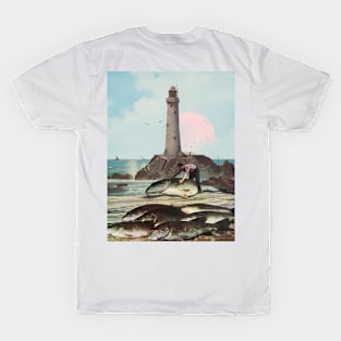 Great Catch - Surreal/Collage Art T-Shirt